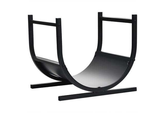 Costway Kaminholzregal Metall Brennholzregal 43 x 37 x 39,5 cm