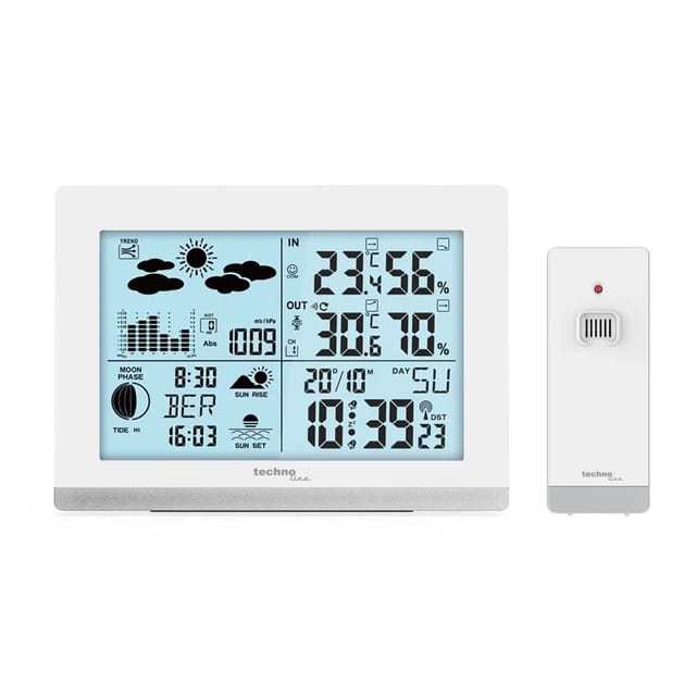 technoline Wetterstation WS 6762 Weiss