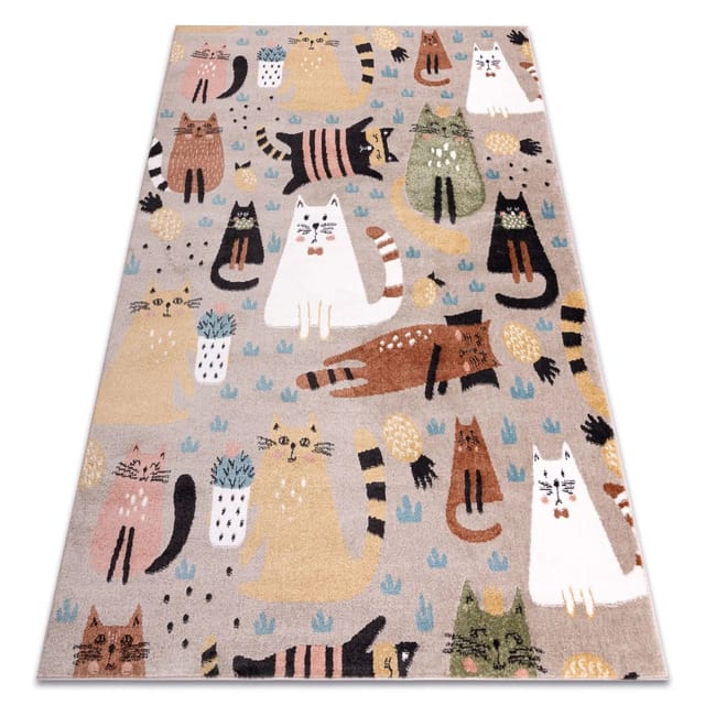 RugsX Teppich Fun Beige 200cm 290cm
