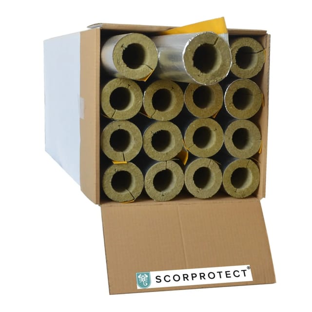 Scorprotect Karton Rohrisolierung Alu 54 MM X 20 MM