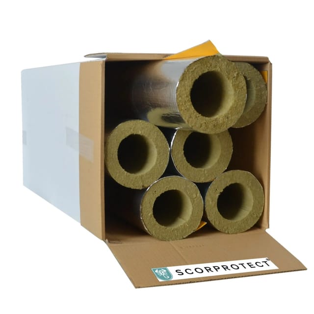 Scorprotect Karton Rohrisolierung Alu 89 MM X 30 MM