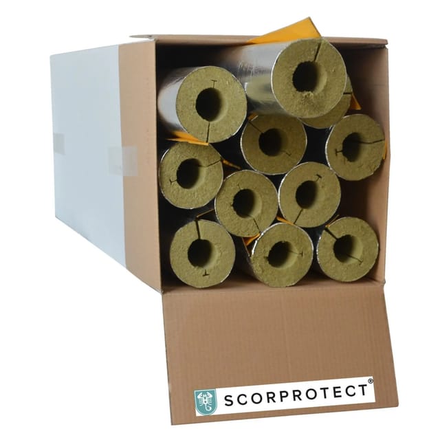 Scorprotect Karton Rohrisolierung Alu 48 MM X 30 MM