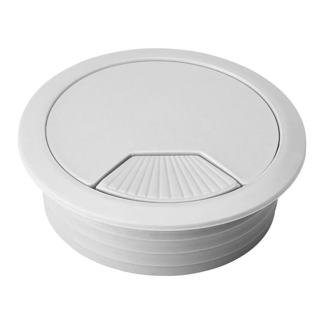 SOTECH Kabeldurchlass Kunststoff Ø60 mm Hellgrau