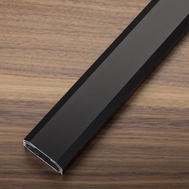 SOTECH Design Kabelkanal Alu 1100 x 50 x 20 mm Schwarz Eloxiert