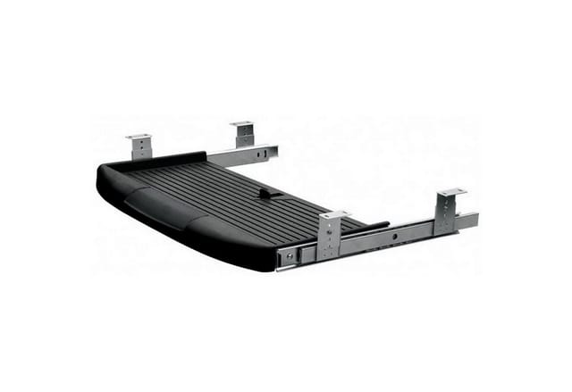 SOTECH Tastaturauszug Schwarz für Schreibtisch