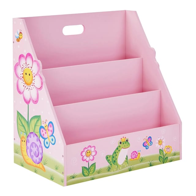 Teamson Kids Kinder Bücherregal Stabiles Kinderregal Magic Garden