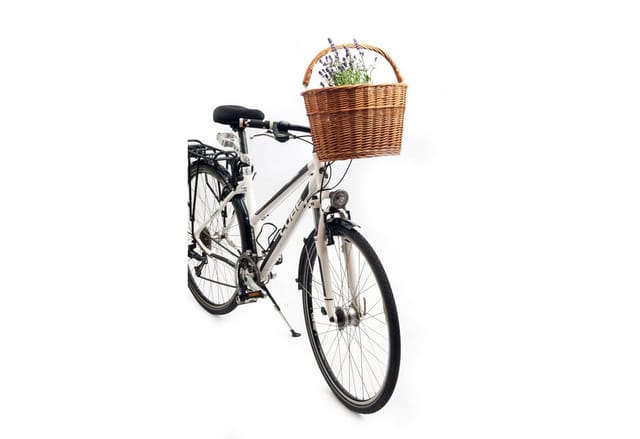 Aumüller Fahrrad-Korb Gesotten inkl. Klickfix Transportkorb Lenkermontage
