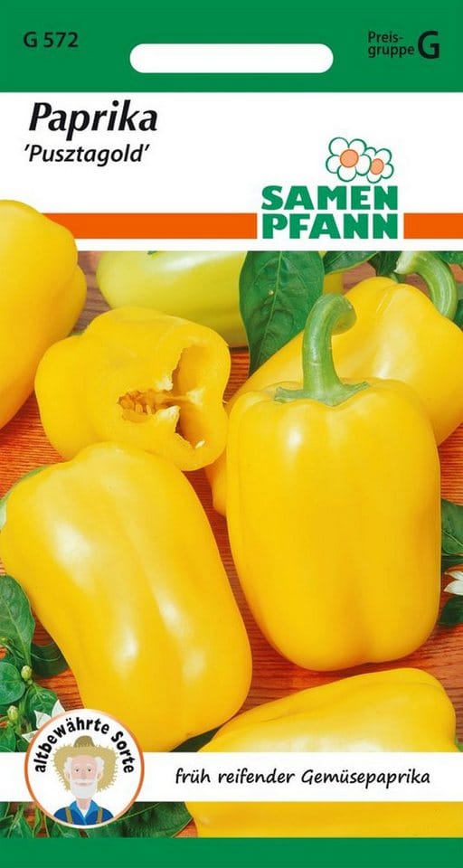 SAMEN PFANN Paprika Pusztagold