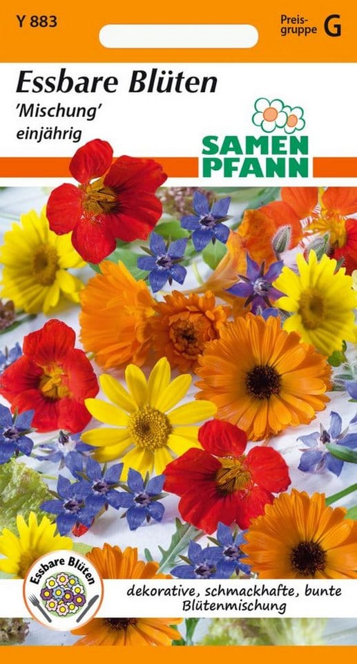 SAMEN PFANN Blumenmischung Essbare Blüten