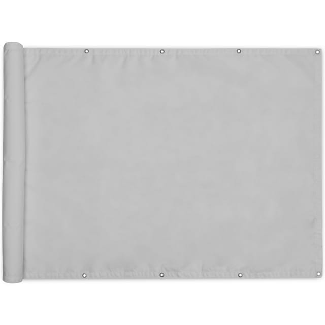 Sol Royal Balkon Sichtschutz PES SolVision PB2 Grau 90x600cm