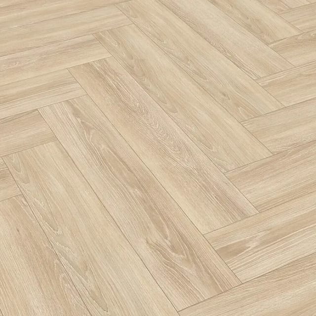 Egger Laminatmuster NatureSense Herringbone EL2161 Newport Eiche Creme