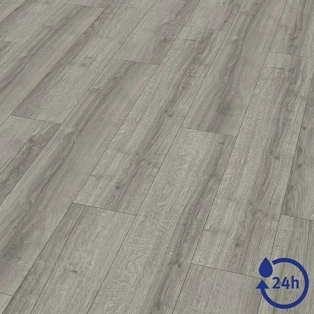 Egger Laminatmuster NatureSense Aqua EL2406 Sherman 297 mm x 193 mm Eiche Grau