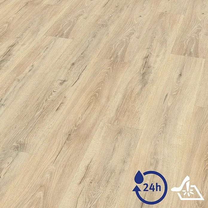 Egger Hybridbodenmuster Aquadura EDF203 Panora 297 mm x 193 mm Eiche Beige