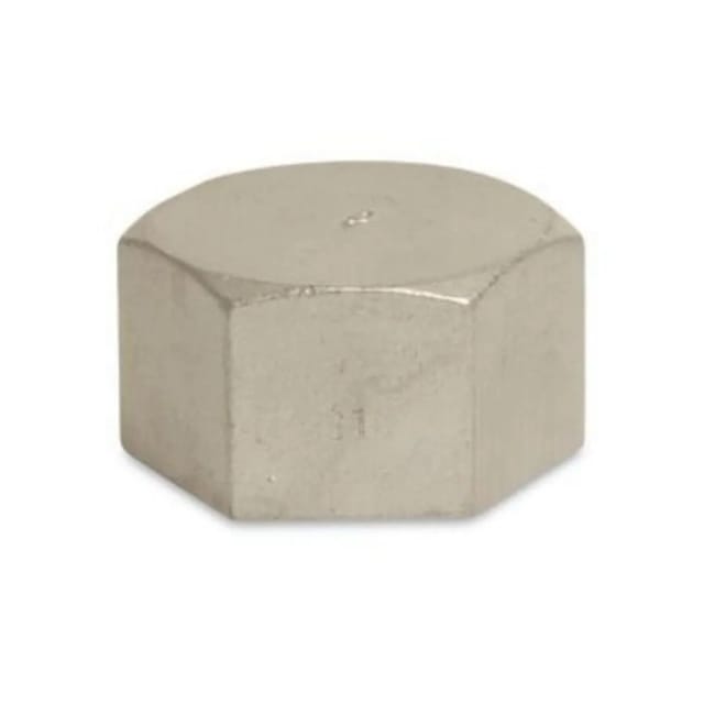 Klasebo Edelstahl Gewindekappe 1 IG 10 Bar