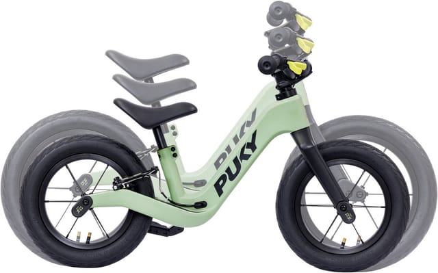 PUKY Next Laufrad 12 Zoll Lauflernrad ab 2 Jahren 4146 Green Black