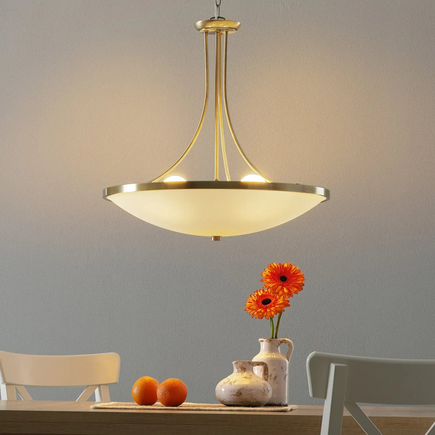 [neuwertig] B-ware Orion Hängeleuchte Talya Ø 56,5cm Deckenlampe Pendelleuchte Deko Deckenlampe 939