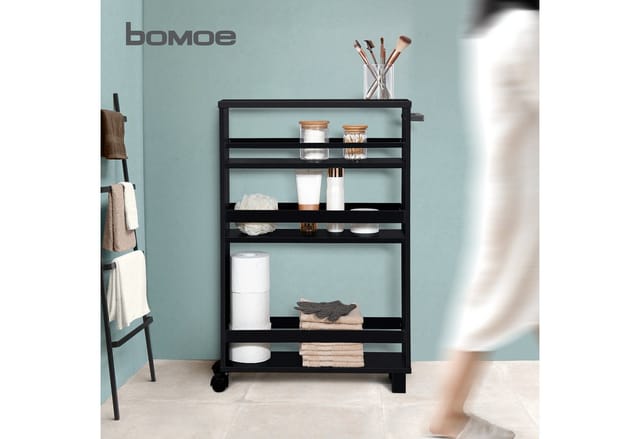 Bomoe Nischenregal 15cm Hylla 79x50cm Schwarz