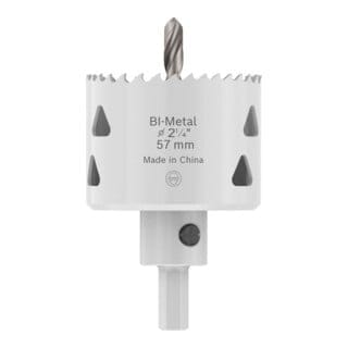 Bosch Lochsäge Multi Material mit Aufsteckhalter Ø 57 mm x 40 mm Silber