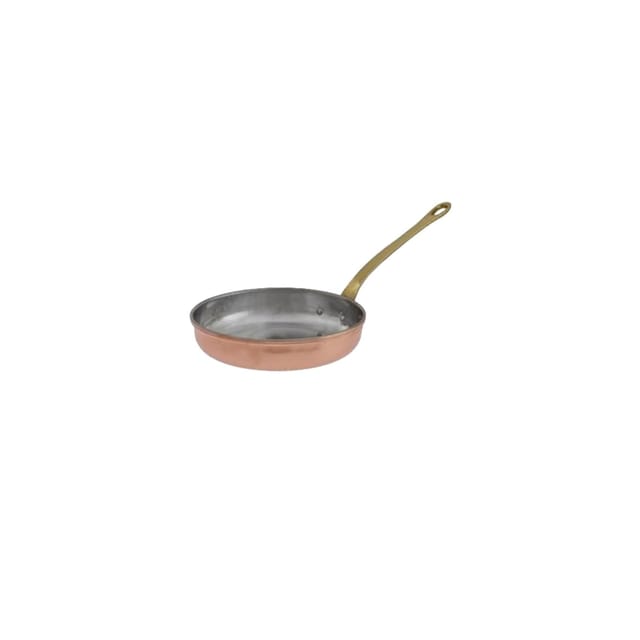 Ich-Zapfe Kupferpfanne Messing 22cm