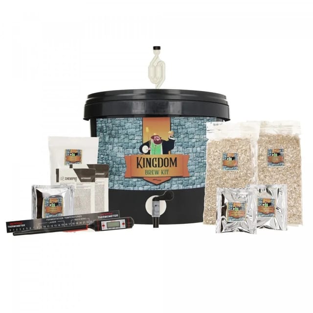 Ich-Zapfe Kingdom Bierbrauset Blondes Starkbier Malzmischung 5 Liter