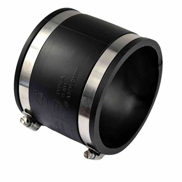 Klasebo Rohrverbinder Flexibel 110mm Kupplung PVC Elastomer