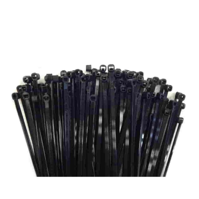 Klasebo Kabelbinder 300 x 3,6 mm Schwarz UV-stabilisiert PA 6,6 100 Stk