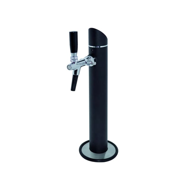 Ich-Zapfe Schanksäule Black Tower Bierzapfsäule mit Zierflansch
