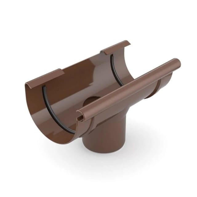 Bryza Rinnenstutzen System 100/63 Braun