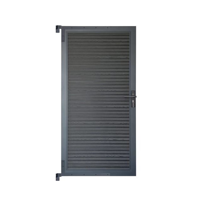 Home Deluxe WPC-Gartentor Callator Premium Horizontal 80 cm x 180 cm Anthrazit