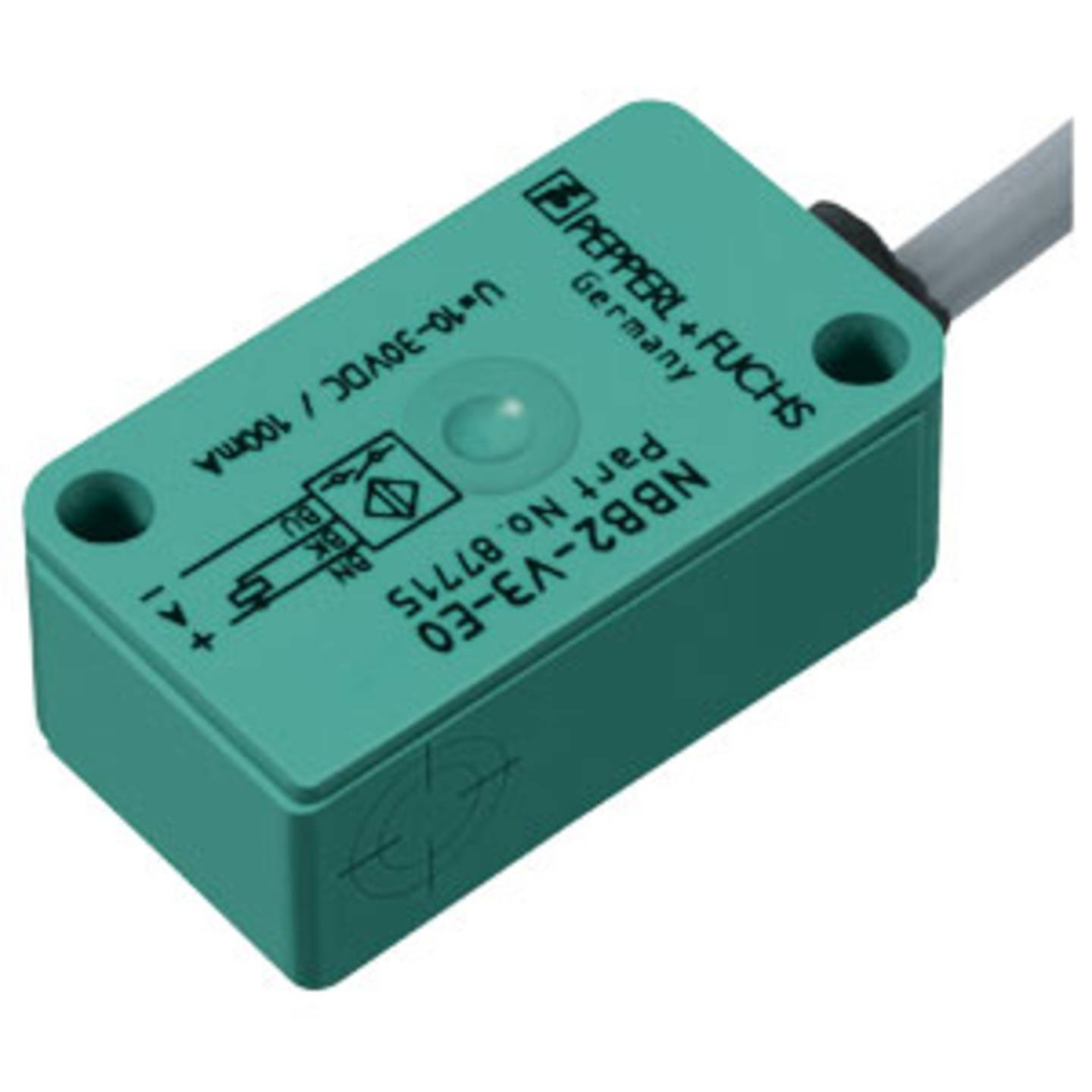 [neuwertig] B-ware Pepperl+fuchs Induktiver Sensor Näherungsschalter Pnp Nbn4 V3 E2 3 G 3 D Kabel