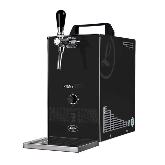 Ich-Zapfe Bierzapfanlage Pygmy 25/K Mit Membranpumpe Trockenkühlgerät Aus Edelstahl 35 Liter/h