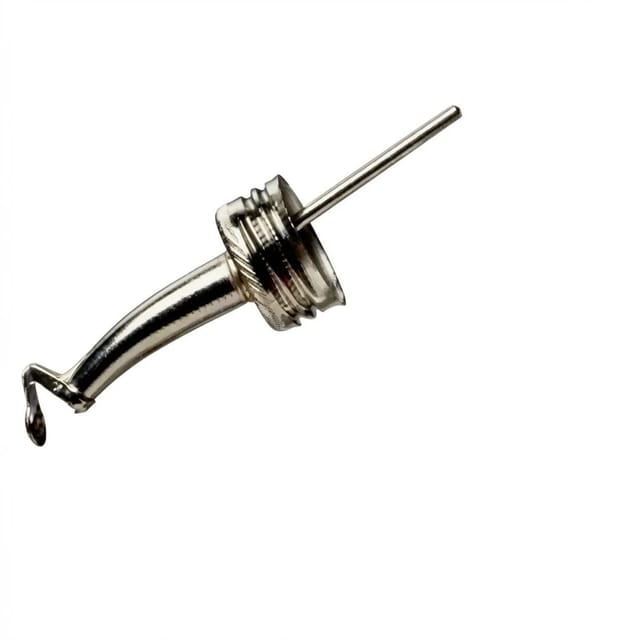 Ich-Zapfe Ausgießer Metall Silber 28 mm und 31,5 mm Gewinde