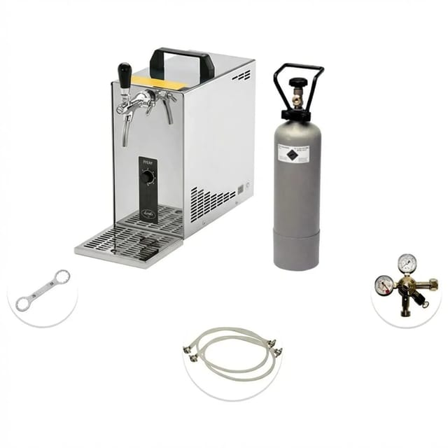 Ich-Zapfe Bierzapfanlage Pygmy 25 Le Trockenkühler 30 L/h Bierkoffer Ohne Zapfkopf