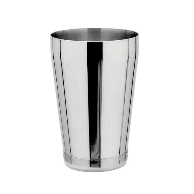 Ich-Zapfe Boston TIN Shaker Oberteil Edelstahl 18 Oz Silber