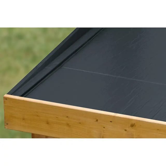 Karibu Dachfolie Selbstklebend 5 m² Anthrazit