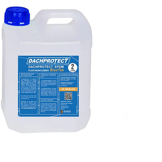 Dachprotect EPDM Flächenkleber BlueTek 2 Liter