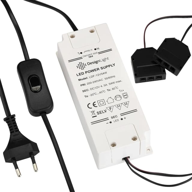 SOTECH Transformator 12V 50W mit Wippschalter