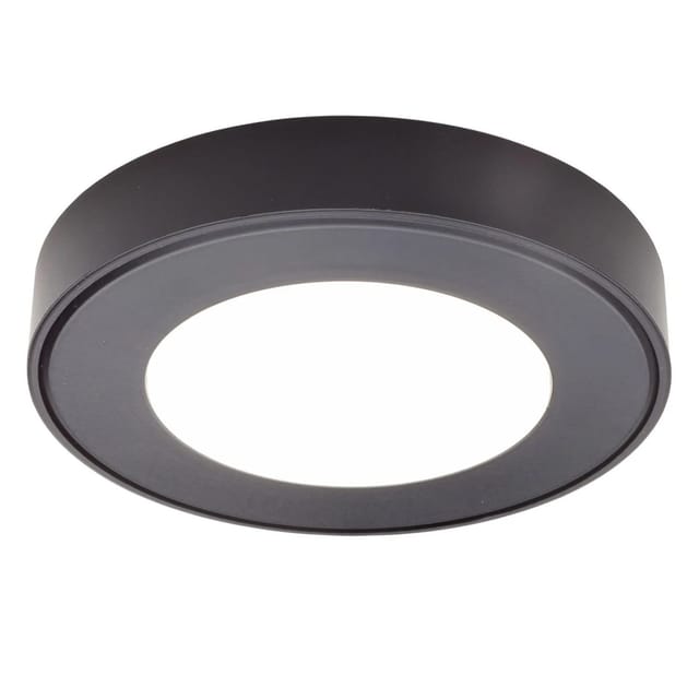 SOTECH Domus-Line LED Strahler RIO D-MOTION 12V 3W 2700 Bis 5500K Aufbaustrahler Ring Gerade Schwarz Matt
