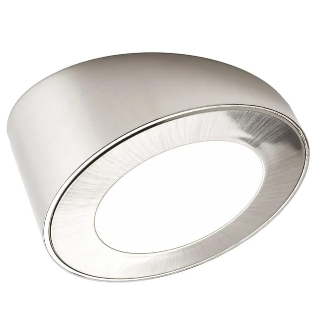 SOTECH Domus-Line LED Strahler RIO D-MOTION 12V 3W 2700 Bis 5500K Aufbaustrahler Ring Schräg Edelstahloptik