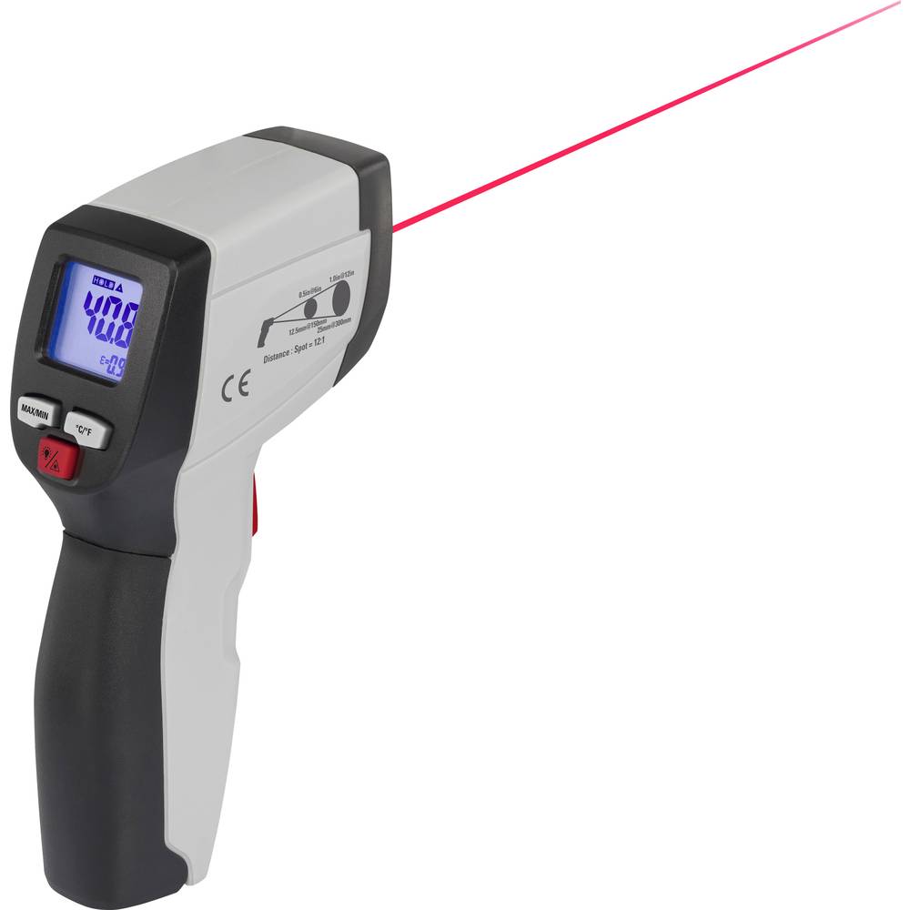 [gebraucht] B-ware Voltcraft Ir 500-12s Infrarot-thermometer -50 Bis +500 °c 12:1 Pistolengriff