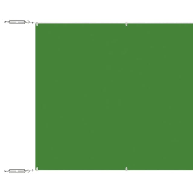vidaXL Senkrechtmarkise Hellgrün 140x600 cm Oxford-Gewebe 148314