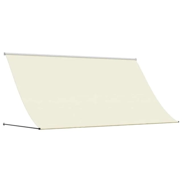 vidaXL Markise Einziehbar Creme 300x150 cm Stoff und Stahl 368761