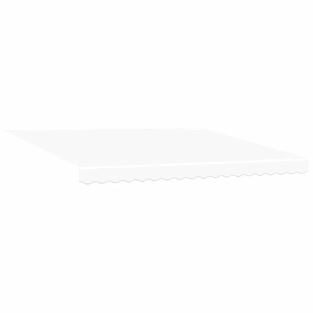 vidaXL Markisenersatzstoff Weiß 380 x 345 cm Polyester 42000575