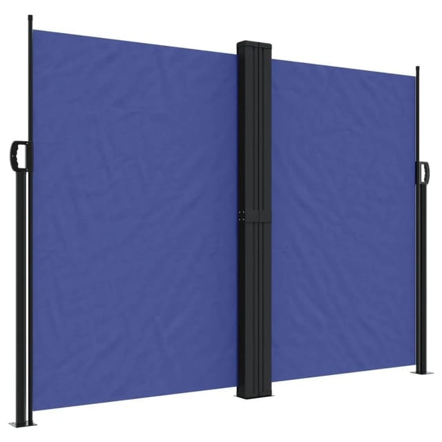 vidaXL Seitenmarkise Ausziehbar Blau 180x600 cm 4004641