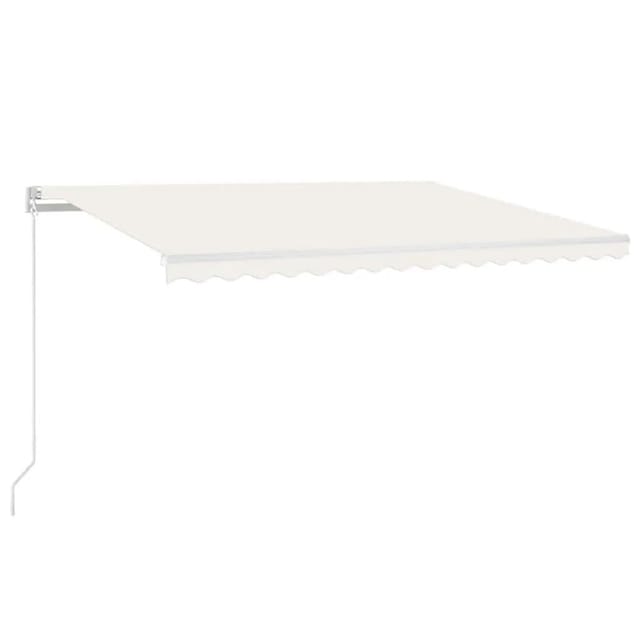 vidaXL Markise Automatisch Einziehbar 450x300 cm Creme 3068927