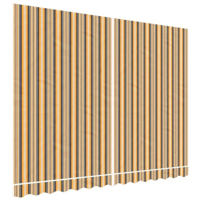 vidaXL Markisenbespannung Mehrfarbig Gestreift 3,5x2,5 m 367735