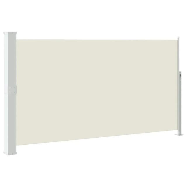 vidaXL Seitenmarkise 160x300 cm Cremeweiß 40810