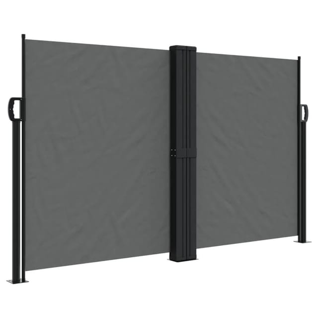 vidaXL Seitenmarkise Ausziehbar Anthrazit 140x600 cm 4004613