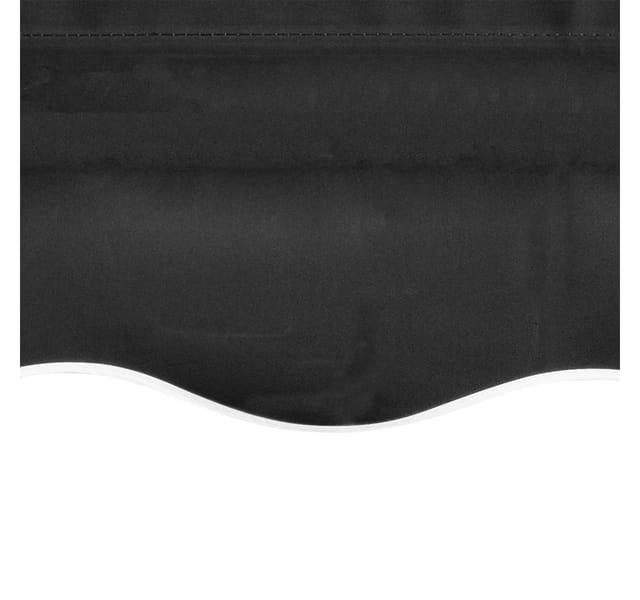 vidaXL Markisenbespannung Canvas Anthrazit 400x300 cm 143710