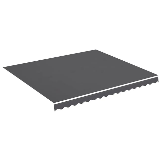 vidaXL Markisenbespannung Anthrazit 4x3,5 m 311948